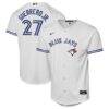 Vladimir Guerrero Jr. Toronto Blue Jays Nike Youth Home Baseline Jersey - White - Front View