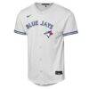 Vladimir Guerrero Jr. Toronto Blue Jays Nike Youth Home Baseline Jersey - White - Side View