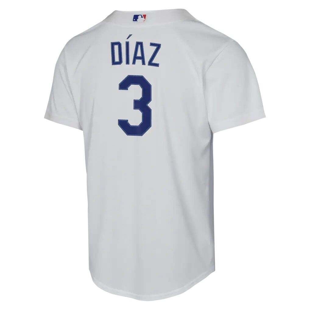 Edwin Díaz Los Angeles Dodgers Nike Youth Home Baseline Jersey