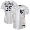 Cody Bellinger New York Yankees Nike Youth Home Baseline Jersey - White - Front View