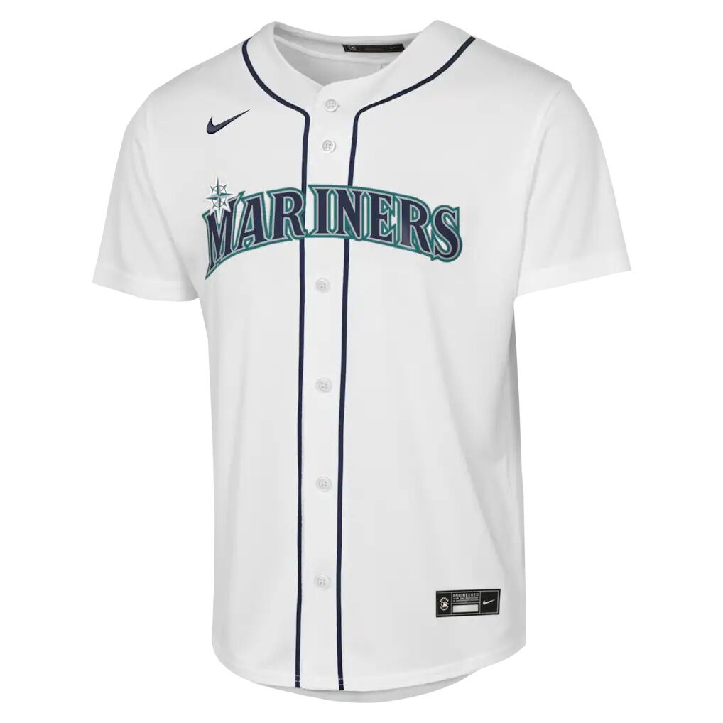 Josh Naylor Seattle Mariners Nike Youth Home Baseline Jersey