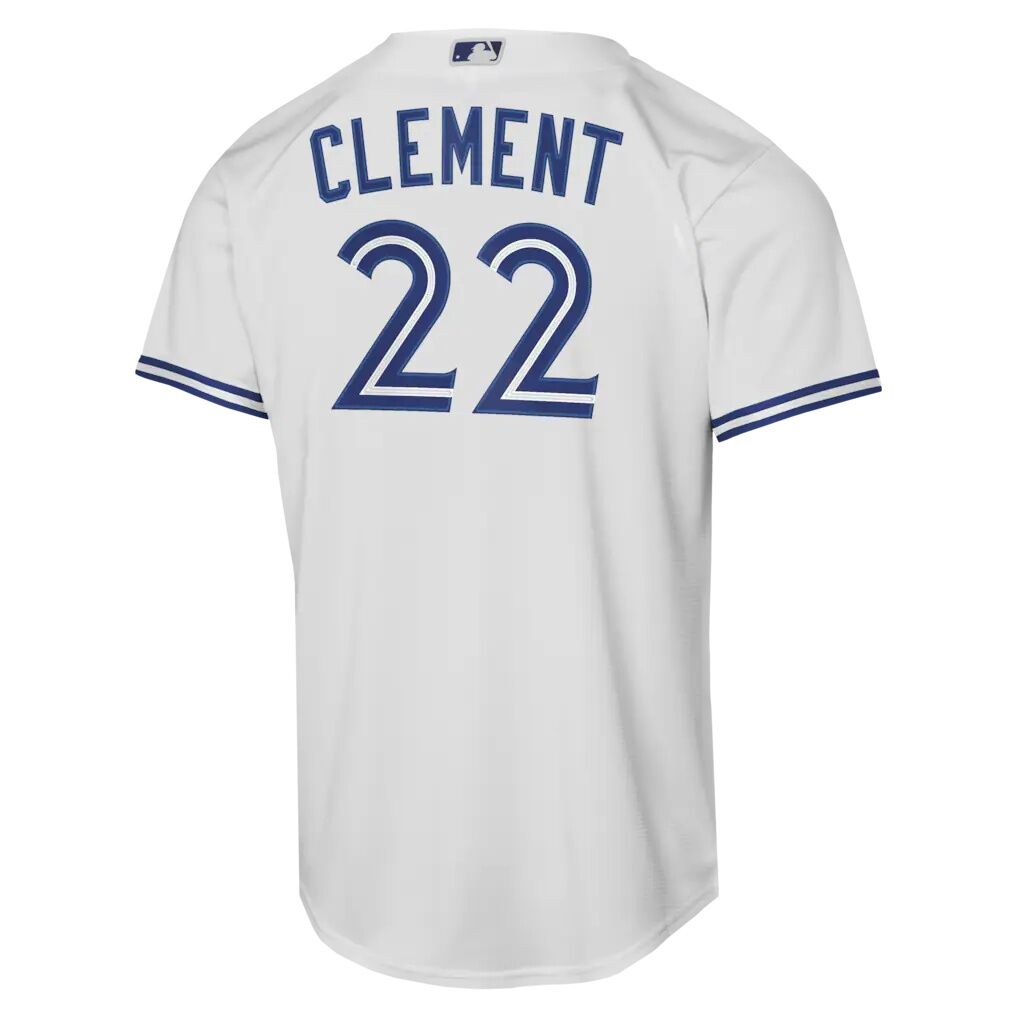 Ernie Clement Toronto Blue Jays Nike Youth Home Baseline Jersey