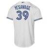 Trey Yesavage Toronto Blue Jays Nike Youth Home Baseline Jersey - White - Detail View