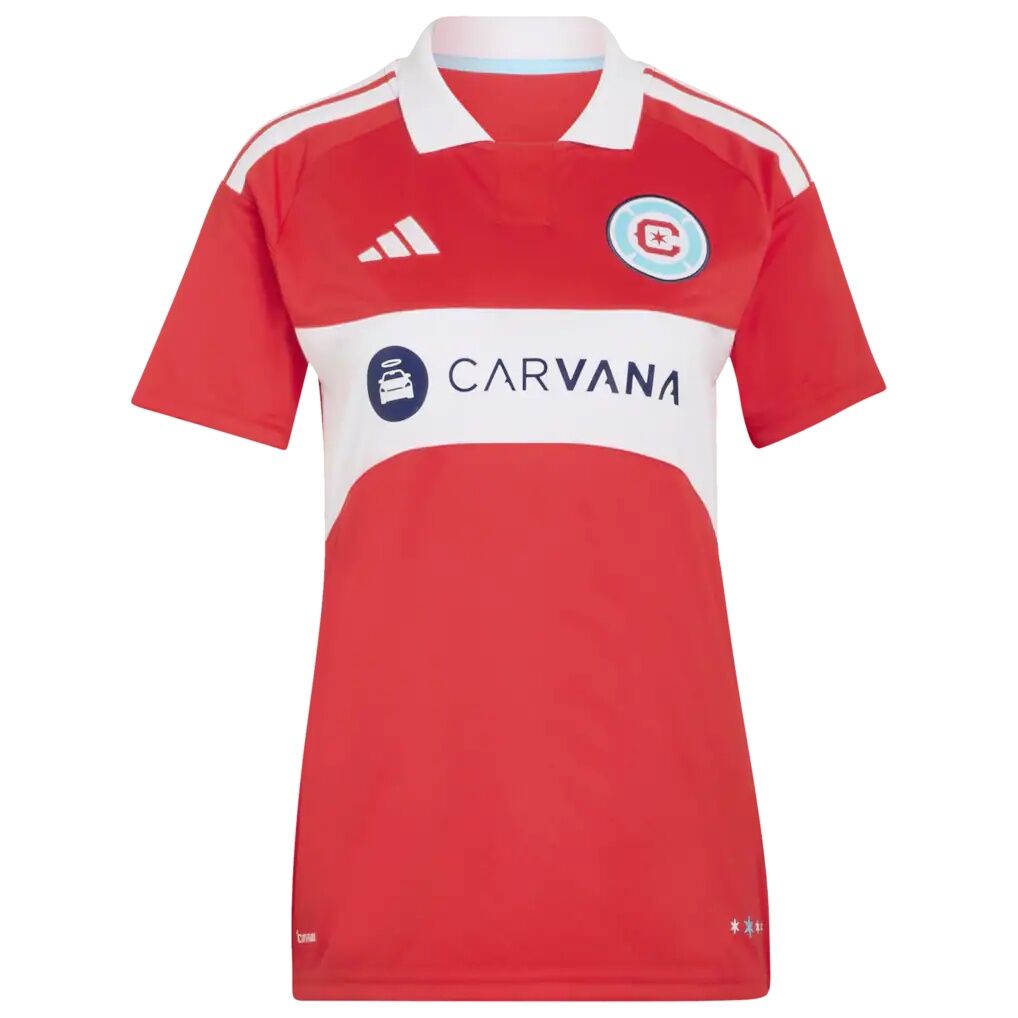 Joel Waterman Chicago Fire adidas Women's 2026 Forever Red Replica Jersey