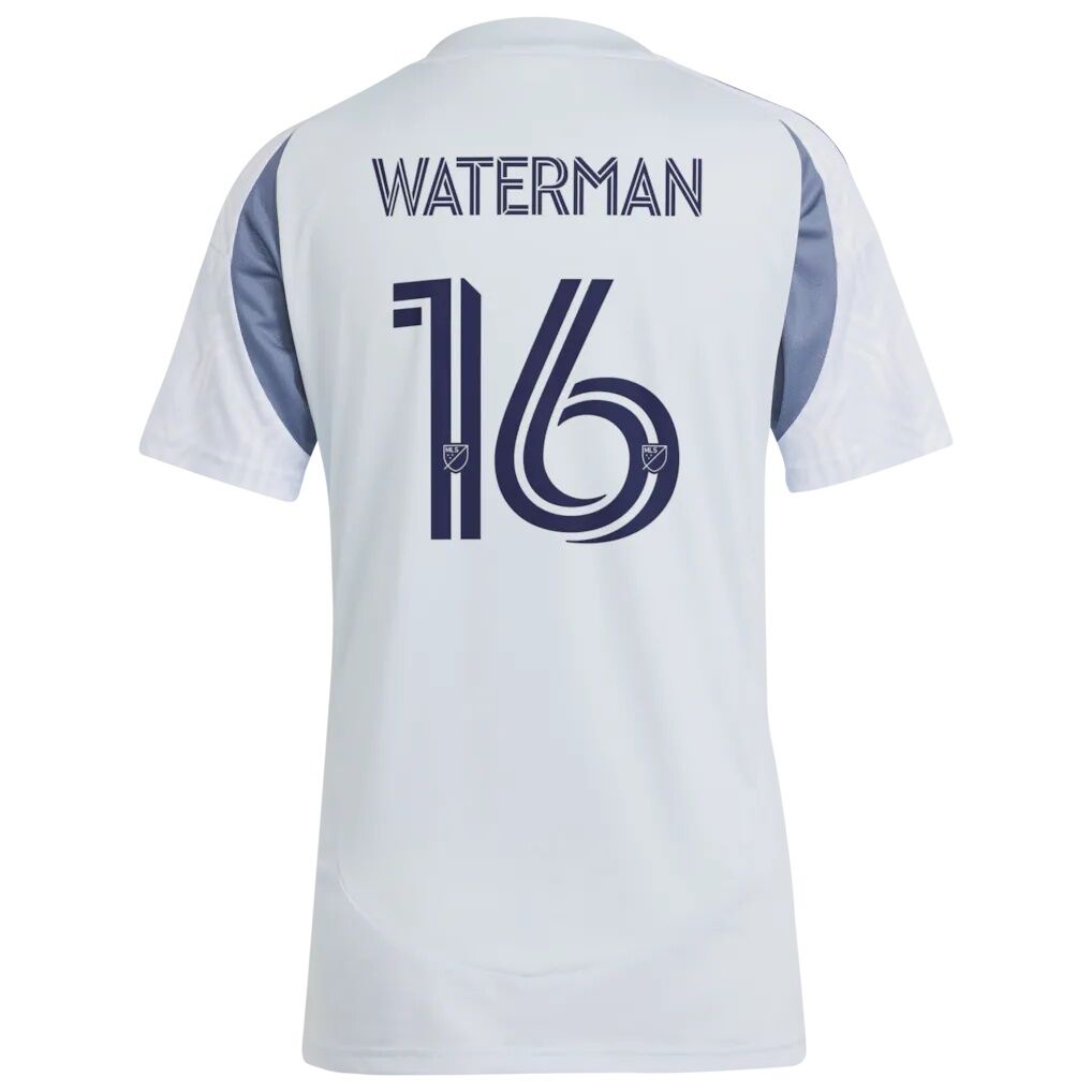 Joel Waterman Chicago Fire adidas Women's 2025 The Municipal Kit Replica Jersey - Light Blue