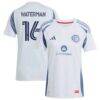 Joel Waterman Chicago Fire adidas Women's 2025 The Municipal Kit Replica Jersey - - Front View