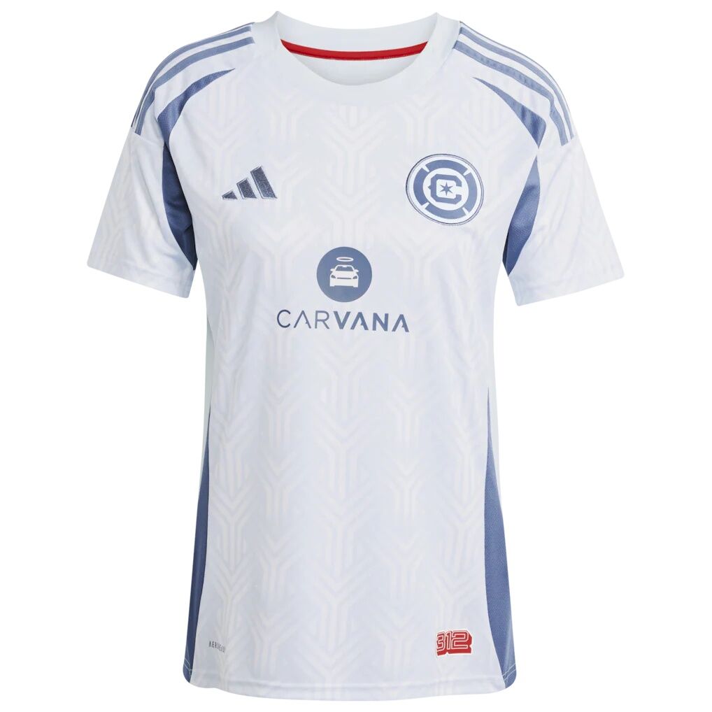 Joel Waterman Chicago Fire adidas Women's 2025 The Municipal Kit Replica Jersey - Light Blue