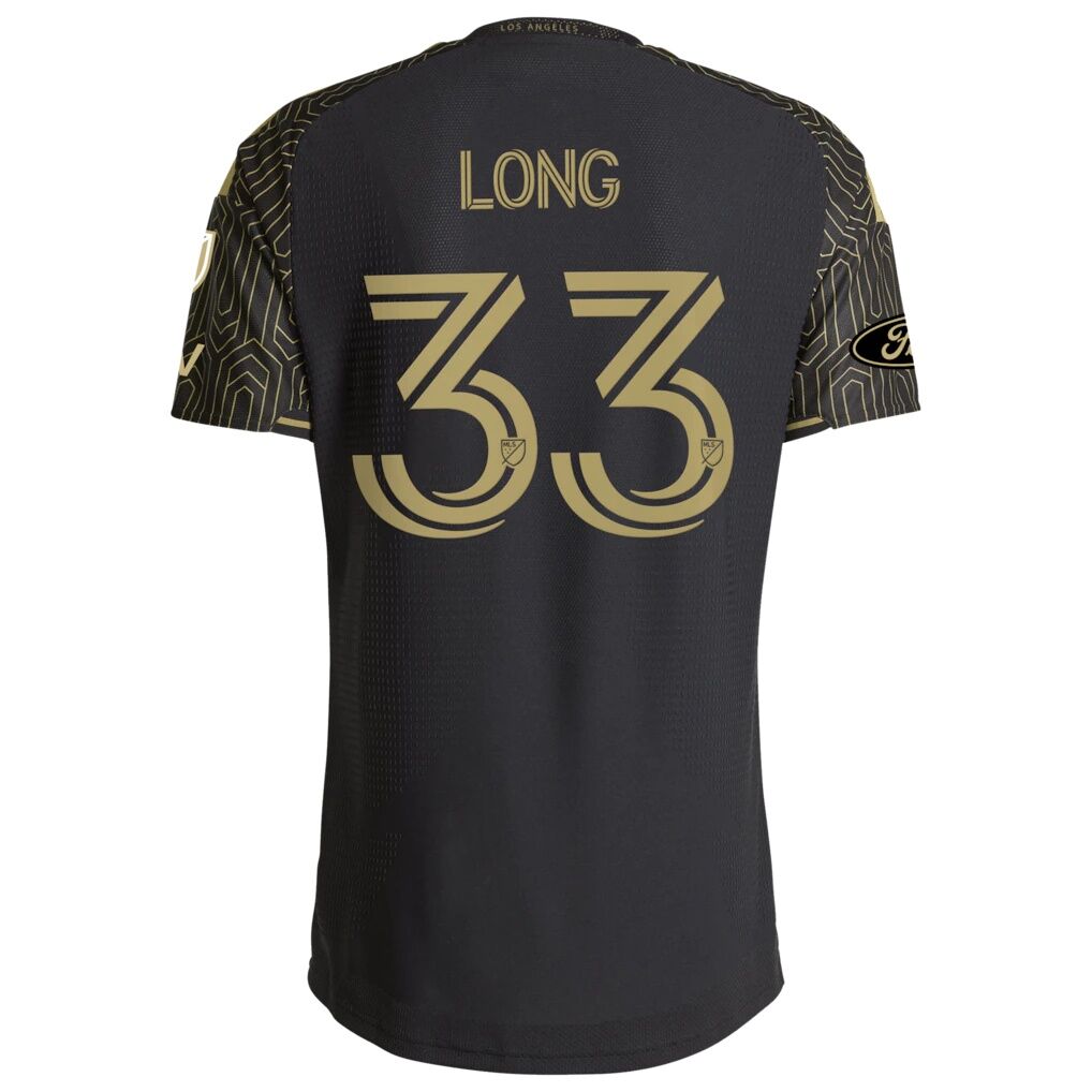Aaron Long LAFC adidas 2026 Primary Kit On-Field Authentic Jersey