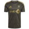 Aaron Long LAFC adidas 2026 Primary Kit Replica Jersey - Black - Side View