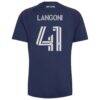 Luca Langoni New England Revolution adidas 2026 Independence Day Replica Jersey - Blue - Detail View