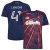 Luca Langoni New England Revolution adidas 2026 Independence Day Replica Jersey - Blue - Front View