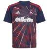 Luca Langoni New England Revolution adidas Youth 2026 Independence Day Replica Jersey - Blue - Side View