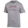 Fairfield Stags Champion Dolan School of Business Jersey T-Shirt - Gray - Side View