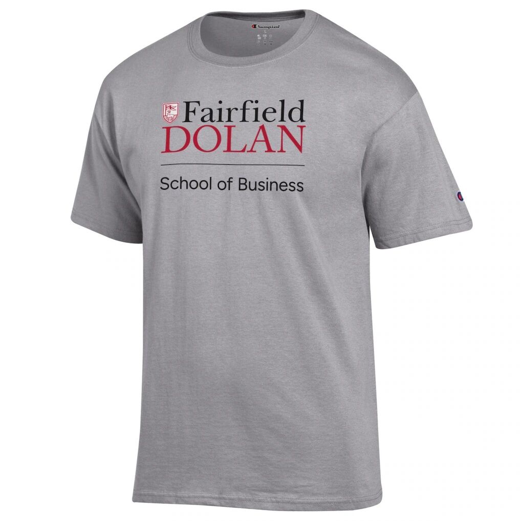 Fairfield Stags Champion Dolan School of Business Jersey T-Shirt