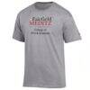 Fairfield Stags Champion Meditz College of Arts & Sciences Jersey T-Shirt - Gray - Side View