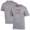 Fairfield Stags Champion Egan School of Nursing & Health Studies Jersey T-Shirt - Gray - Front View