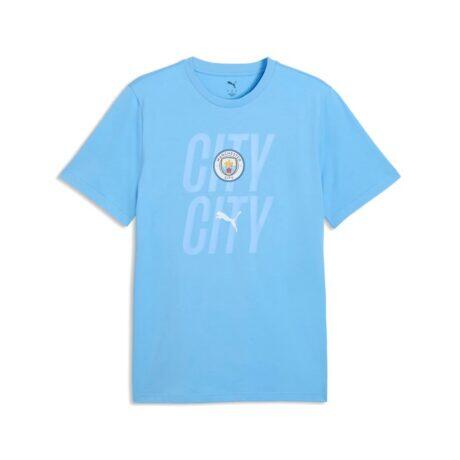 Manchester City Puma ftblCulture T-Shirt - - Alt2