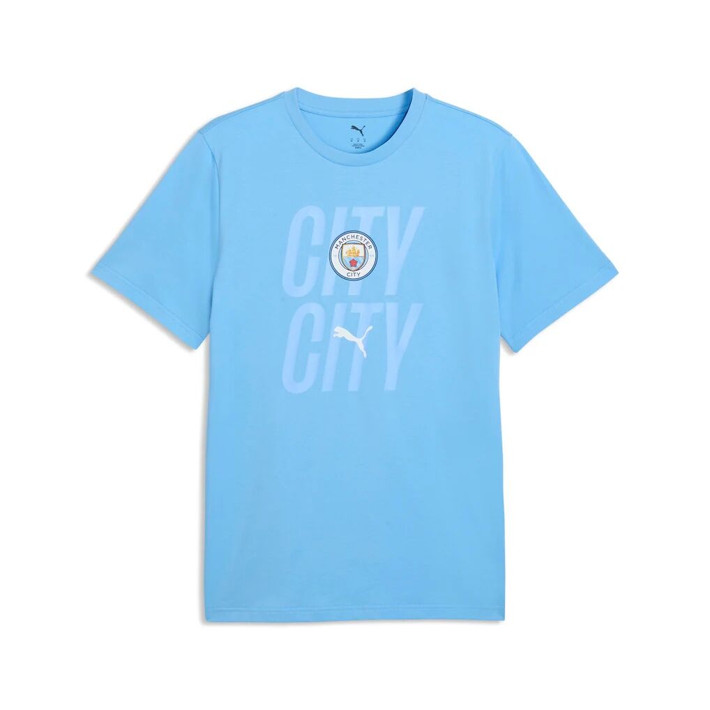 Manchester City Puma ftblCulture T-Shirt - Sky Blue