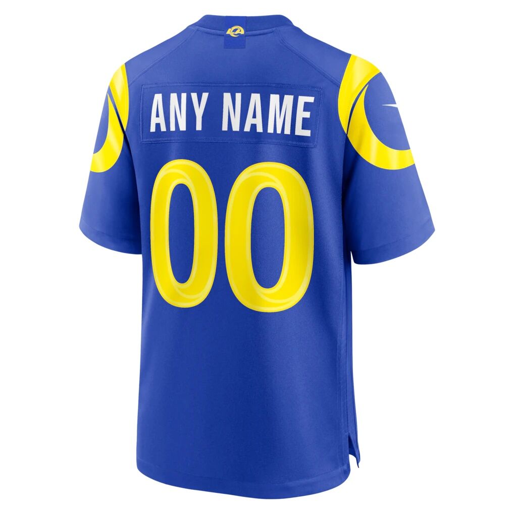 Los Angeles Rams Nike Custom Game Jersey - Royal