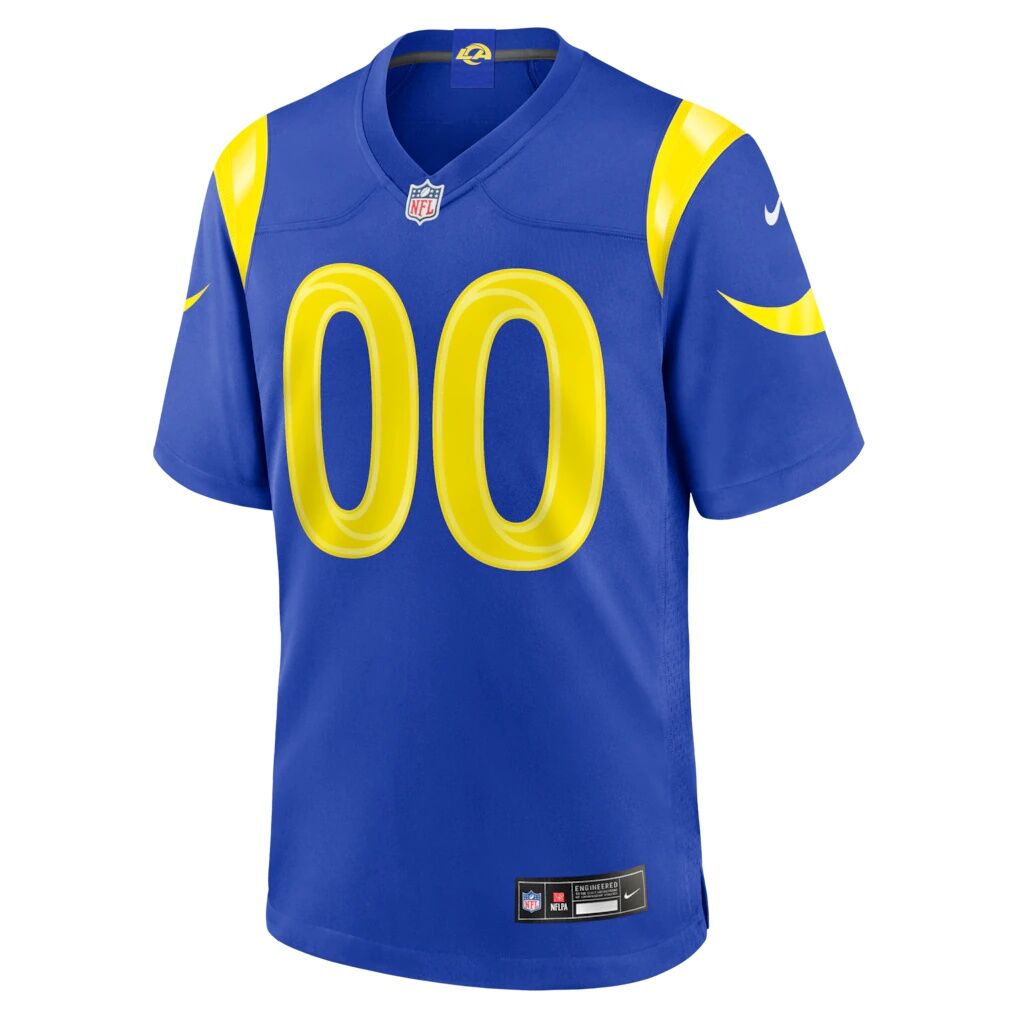 Los Angeles Rams Nike Custom Game Jersey - Royal