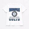 Indianapolis Colts Gameday Couture Women's Oversized All-Time Classic Flowy T-Shirt - White - Front View