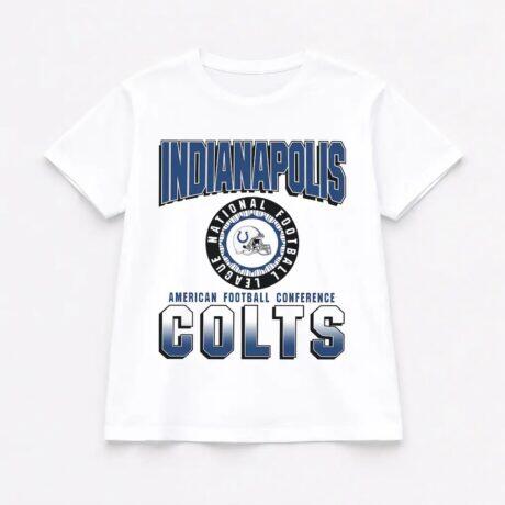Indianapolis Colts Gameday Couture Women's Oversized All-Time Classic Flowy T-Shirt - White - Front View