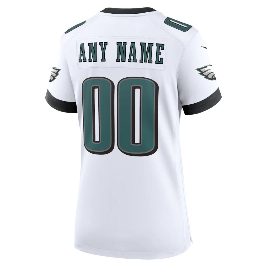 Philadelphia Eagles Nike Women's Team Custom Game Jersey