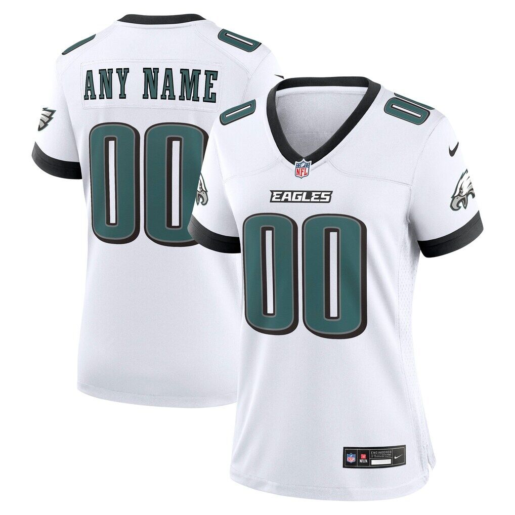 Philadelphia Eagles Nike Women's Team Custom Game Jersey