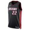 Andrew Wiggins Miami Heat Nike Unisex Swingman Jersey - Black - Side View