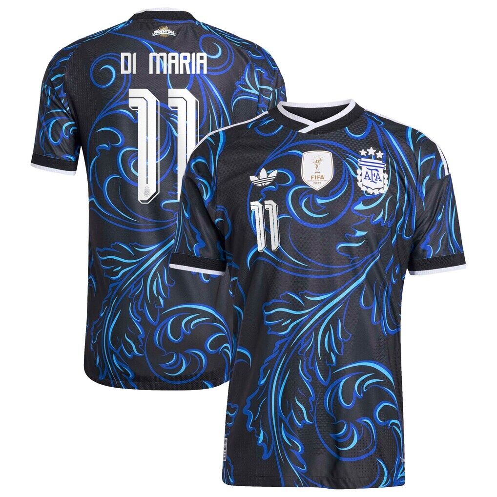 Angel Di Maria Argentina National Team adidas 2026 Away On-Field Authentic Jersey