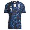 Rodrigo De Paul Argentina National Team adidas 2026 Away On-Field Authentic Jersey - Black - Side View