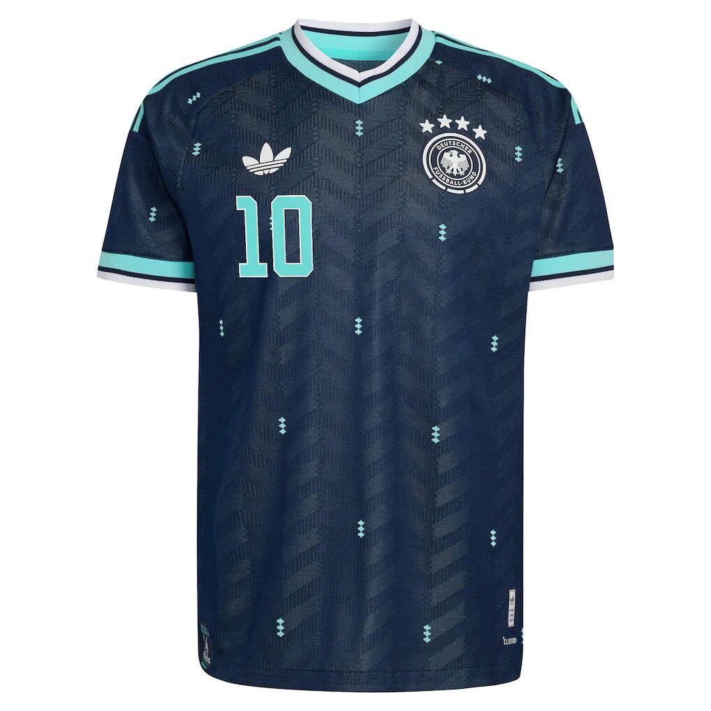 Jamal Musiala Germany National Team adidas 2026 Away On-Field Authentic Jersey