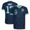 Florian Wirtz Germany National Team adidas 2026 Away On-Field Authentic Jersey - Navy - Front View