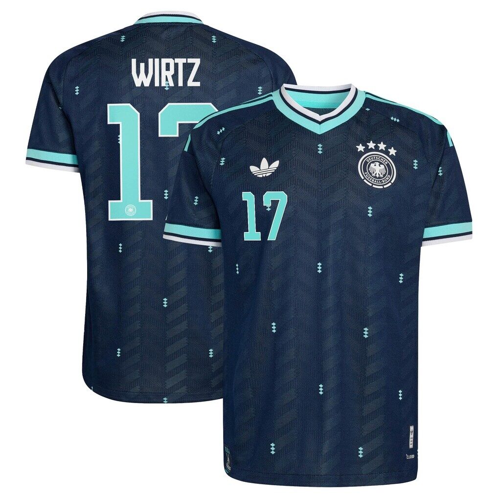 Florian Wirtz Germany National Team adidas 2026 Away On-Field Authentic Jersey