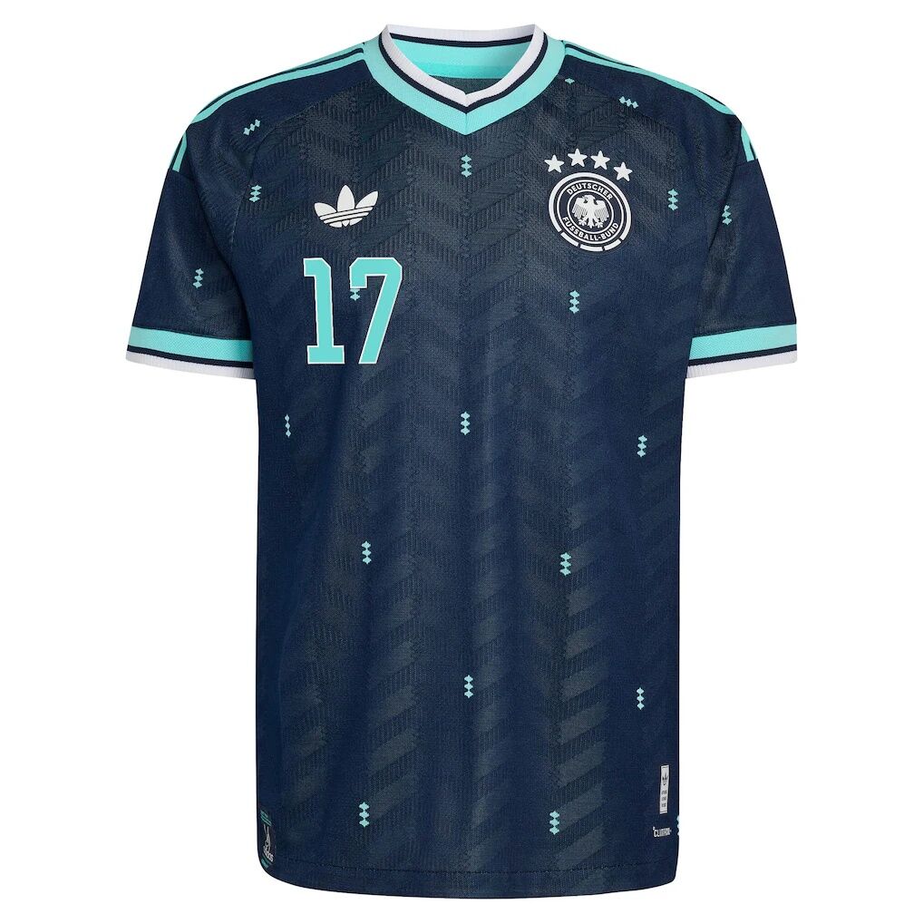 Florian Wirtz Germany National Team adidas 2026 Away On-Field Authentic Jersey