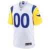 Los Angeles Rams Nike Youth Custom Game Jersey - White - Side View