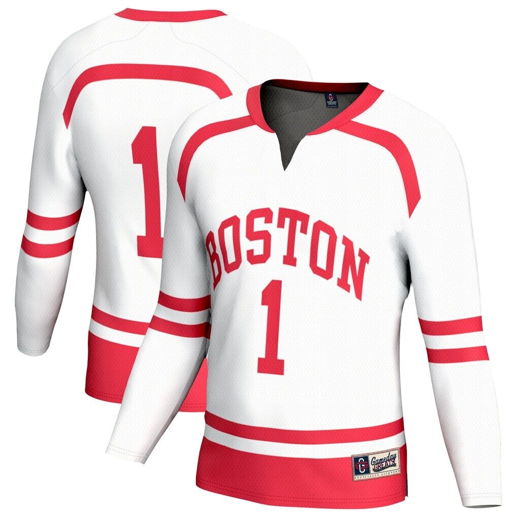 Boston University GameDay Greats Youth Lightweight Collegiate Men's Hockey Fashion Jersey