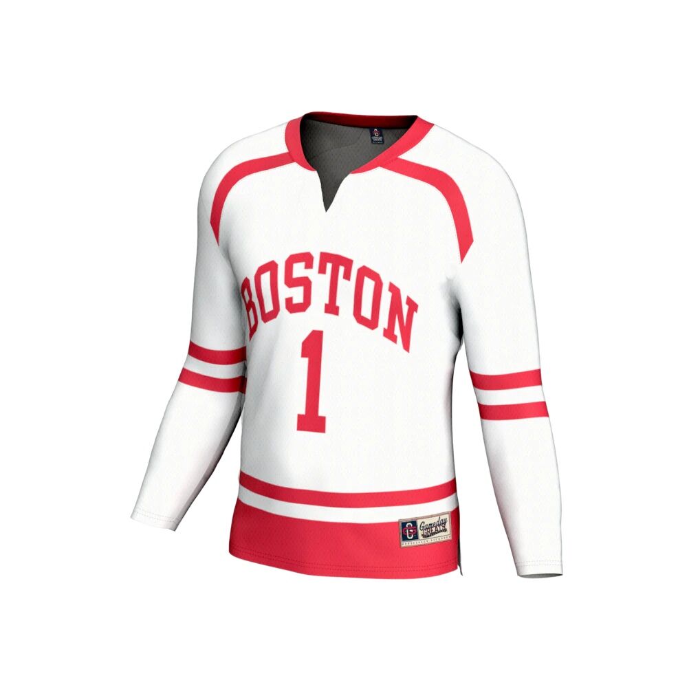 Boston University GameDay Greats Youth Lightweight Collegiate Men's Hockey Fashion Jersey