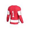 Boston University GameDay Greats Unisex Lightweight Collegiate Women's Hockey Fashion Jersey - Scarlet - Detail View