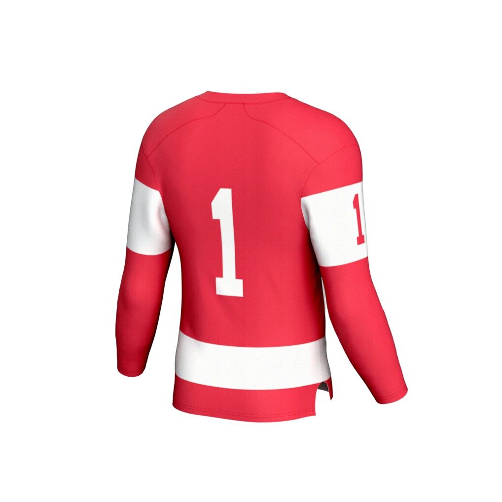 Boston University GameDay Greats Unisex Lightweight Collegiate Women's Hockey Fashion Jersey - Scarlet