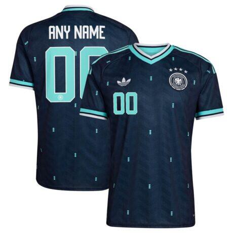 Germany National Team adidas 2026 Away Replica Custom Jersey - Navy - Front View