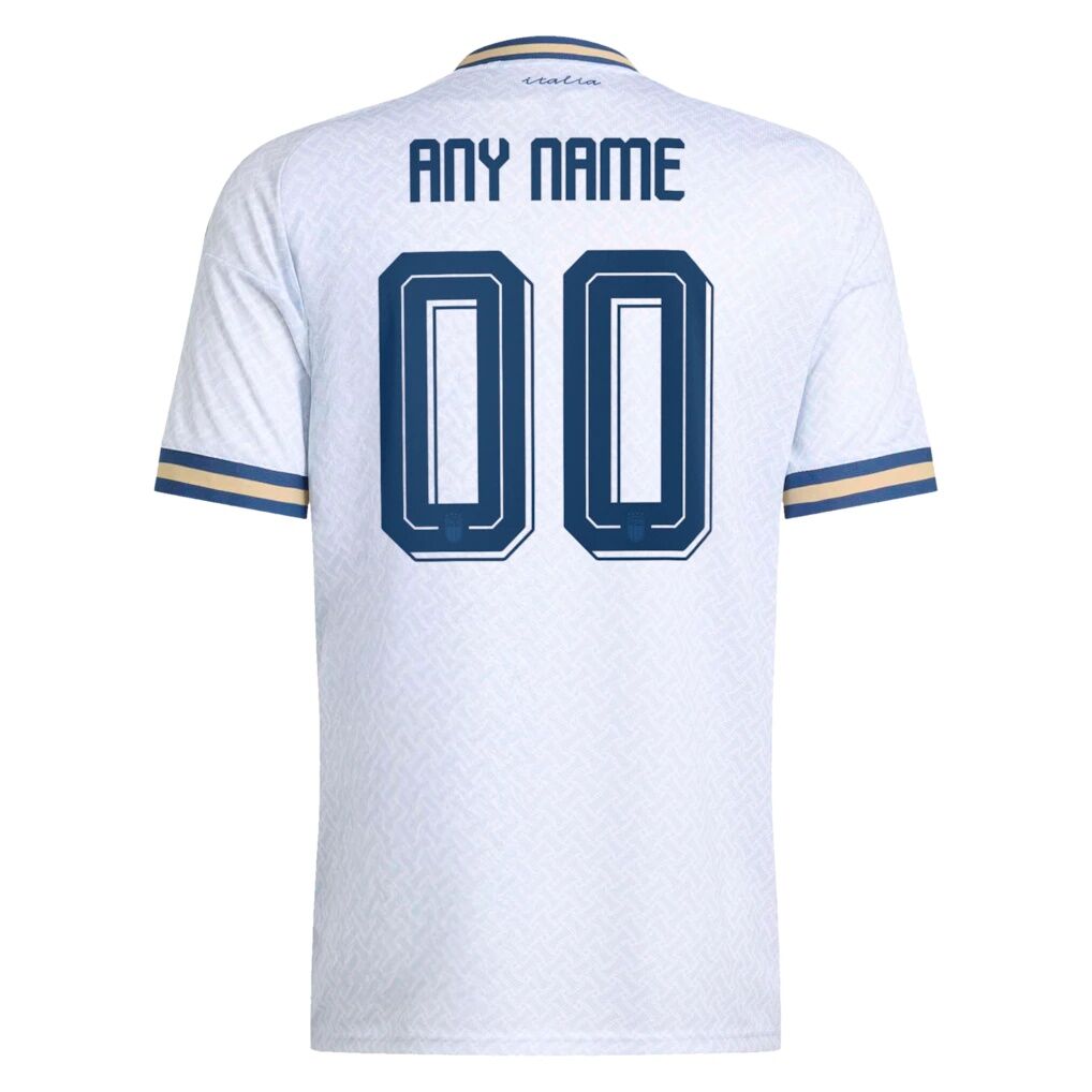 Italy National Team adidas 2026 Away Replica Custom Jersey - Light Blue