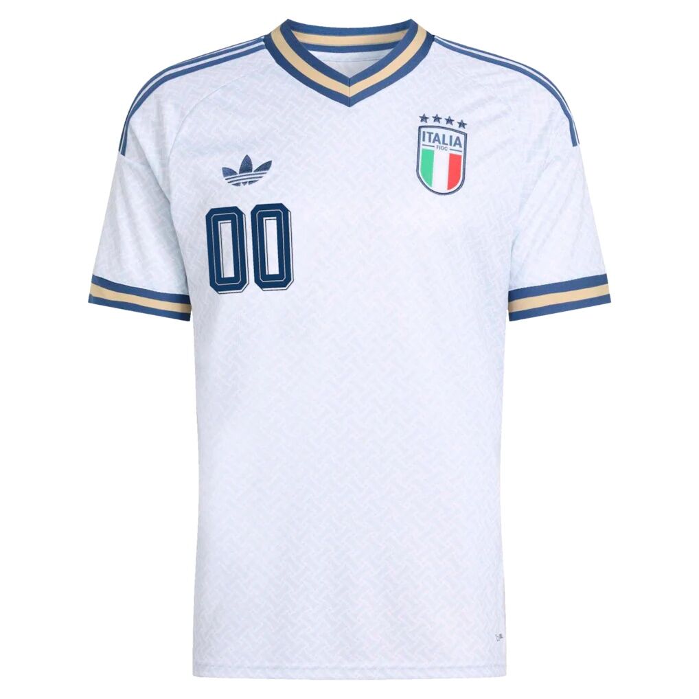 Italy National Team adidas 2026 Away Replica Custom Jersey - Light Blue