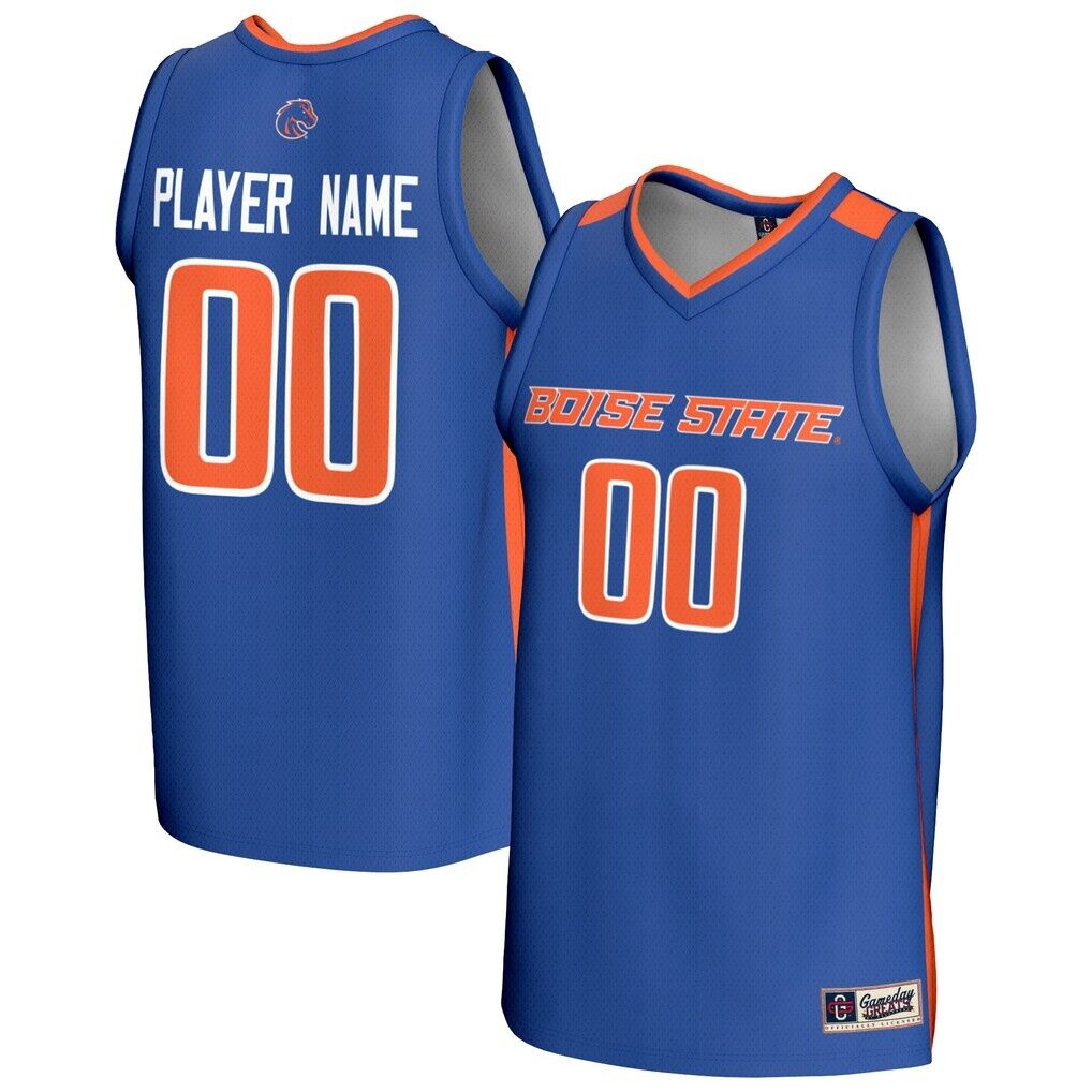 Boise State Broncos GameDay Greats Youth NIL Pick-A-Player Lightweight Collegiate Women's Basketball Fashion Jersey - Royal