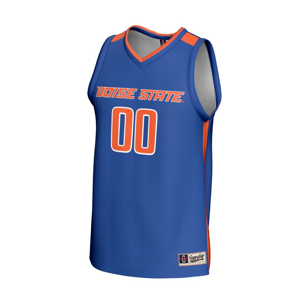 Boise State Broncos GameDay Greats Youth NIL Pick-A-Player Lightweight Collegiate Women's Basketball Fashion Jersey - Royal