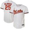 Pete Alonso Baltimore Orioles Nike Youth Home Baseline Jersey - White - Front View