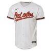 Pete Alonso Baltimore Orioles Nike Youth Home Baseline Jersey - White - Side View
