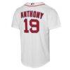 Roman Anthony Boston Red Sox Nike Youth Home Baseline Jersey - White - Detail View