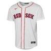 Roman Anthony Boston Red Sox Nike Youth Home Baseline Jersey - White - Side View