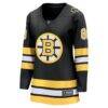 David Pastrnak Boston Bruins Fashion7 Women's Home Breakaway Jersey - Black - Side View